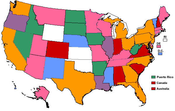 Money Clubs Map - Money Clubs